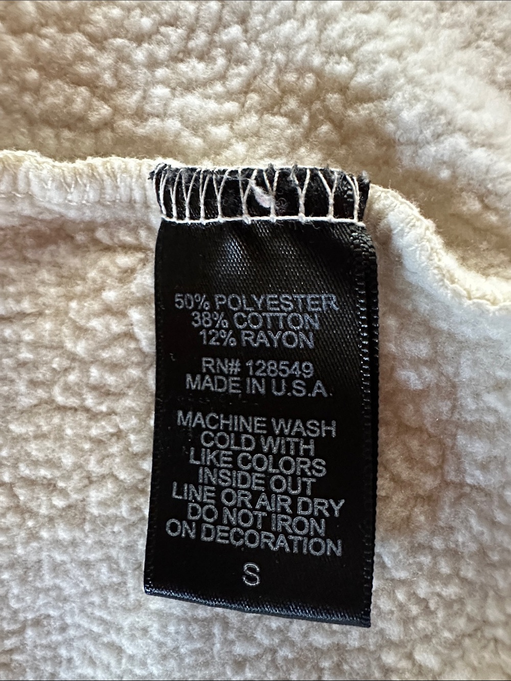 Aviator Nation Cream Hoodie with Small Multicolor Logo - Picture 2 of 5